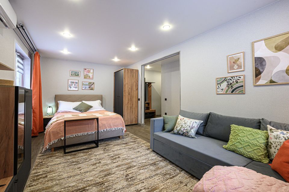 Современная стильная квартира на Жемчужной