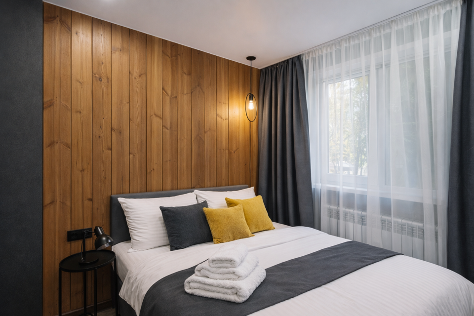 Двушка около Администрации, Площади Советов, Филармонии