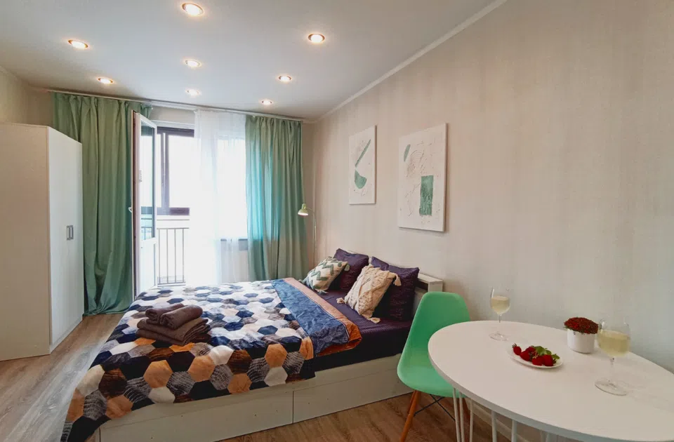 Loft Studio Квартира-студия 33 кв.м с лоджией