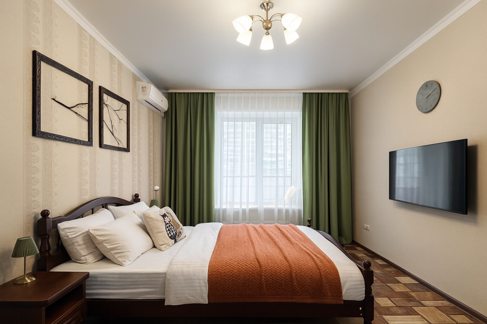 1-к. квартира, 38 м, 2 кровати