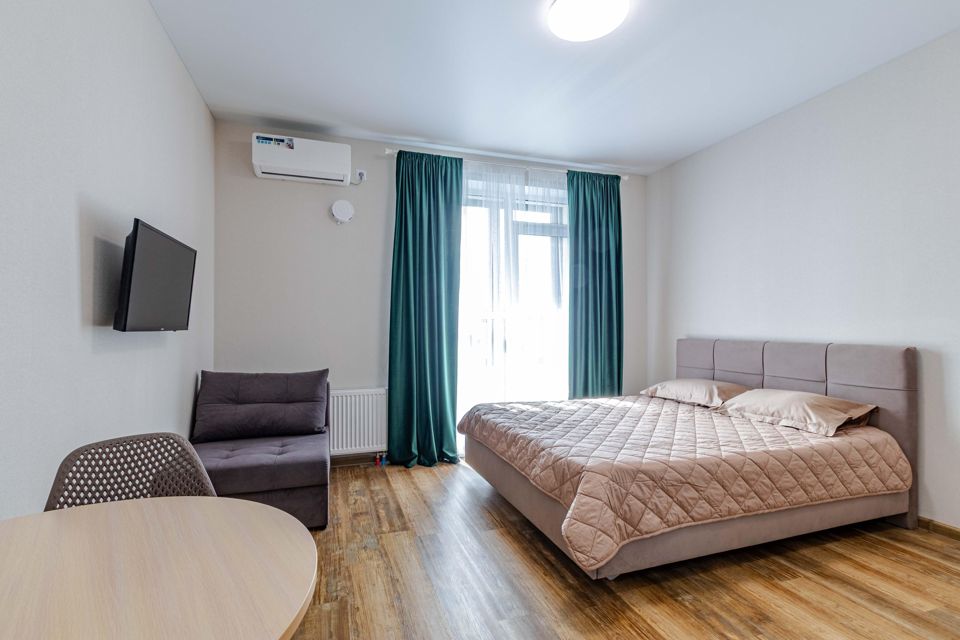 Квартира-студия с кондиционером