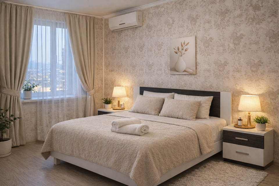 Просторная 2-комнатная квартира в ЖК Европейский в центре 