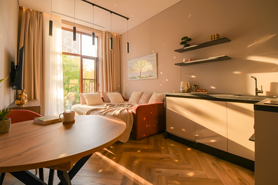 Красивые апартаменты в центре Москвы рядом с м. Курская 