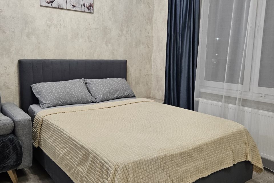 Уютная студия в жилoм кoмплeкcе Краcноe яблоко