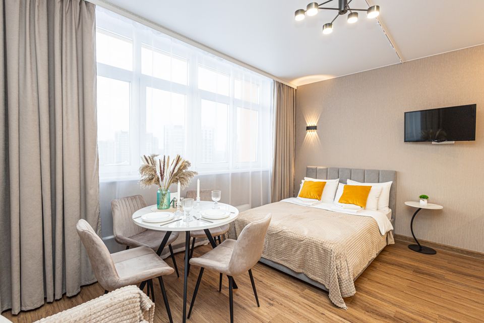 Уютная студия Сибирь House около ГЦС Кузбасс