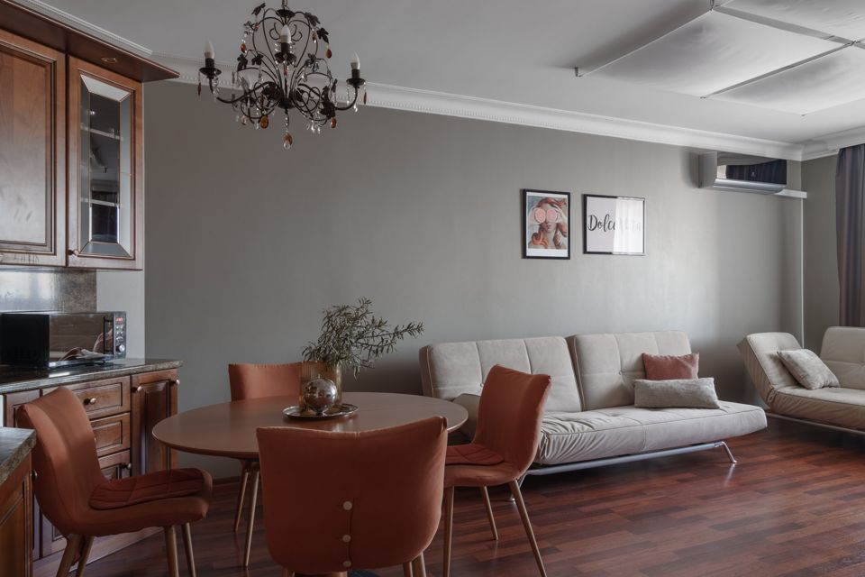 Просторная трехкомнатная квартира ТОСКАНА, рядом МВДЦ СИБИРЬ