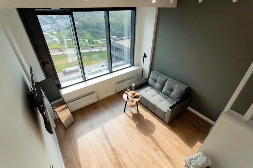 Студия у ТРЦ Планета — Liberty Sity Apartments