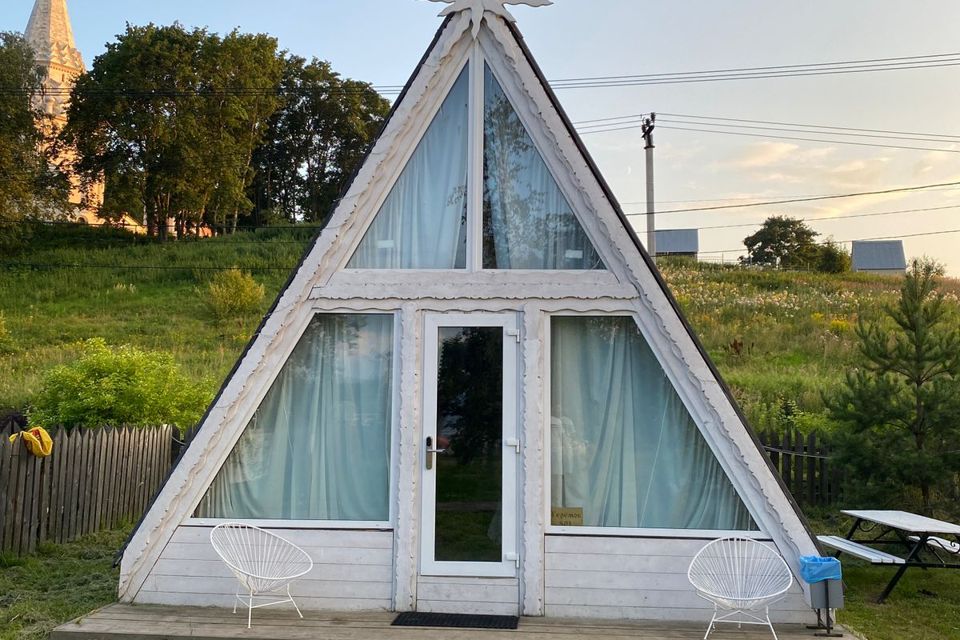 Уютный домик A-Frame 3