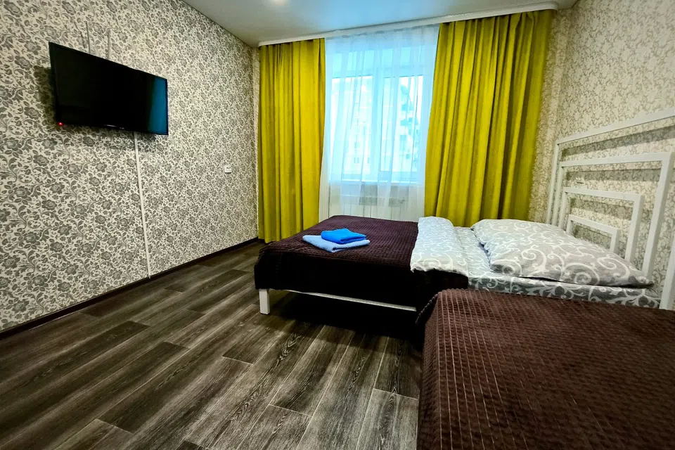 1-к. квартира, 30 кв.м, 2 кровати