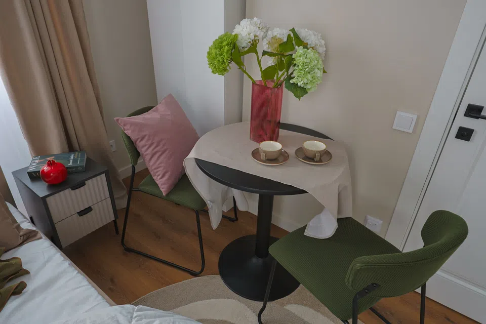 Стильная студия на 4 этаже в ЖК Nice Loft