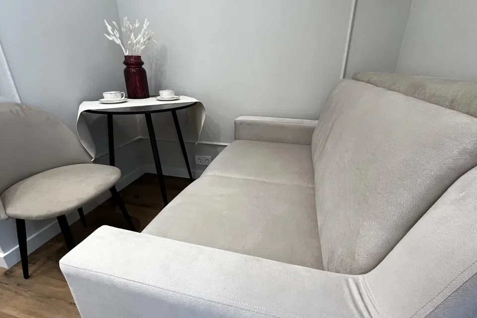 Дизайнерская студия на 12 этаже в ЖК Nice Loft