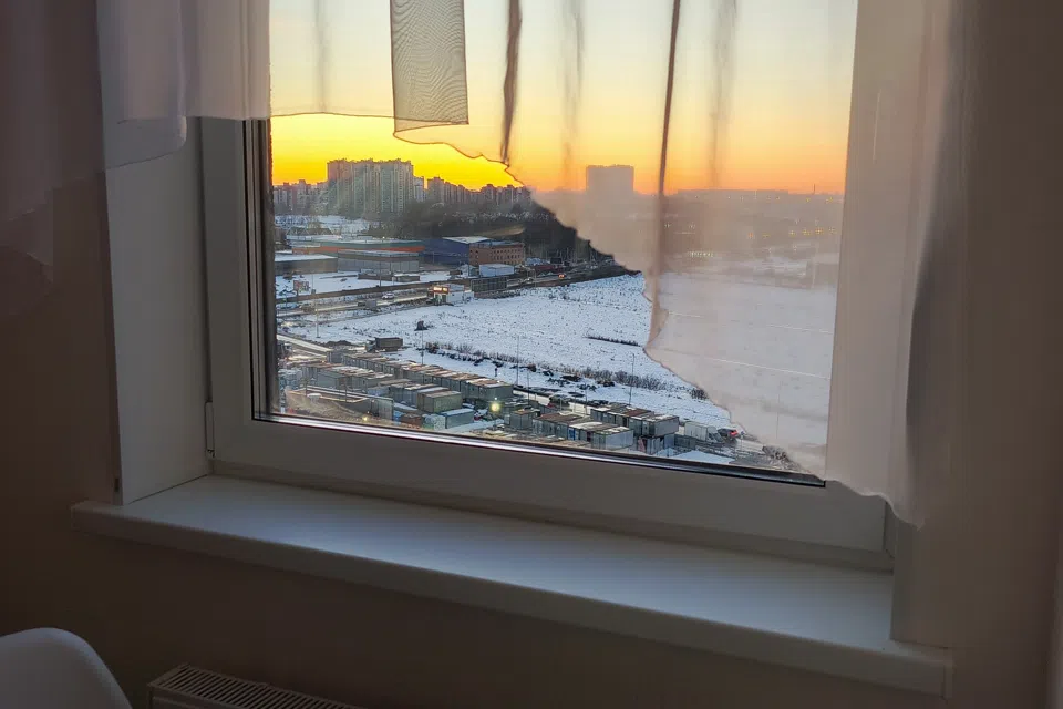 Уютная студия в новом доме.