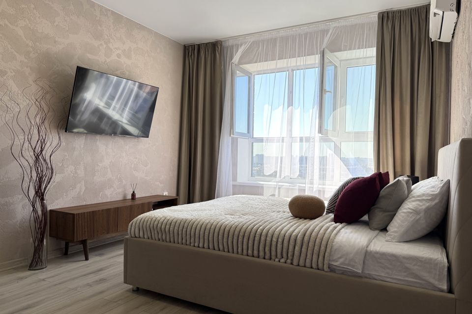 1к квартира с панорамным видом на Краснодар