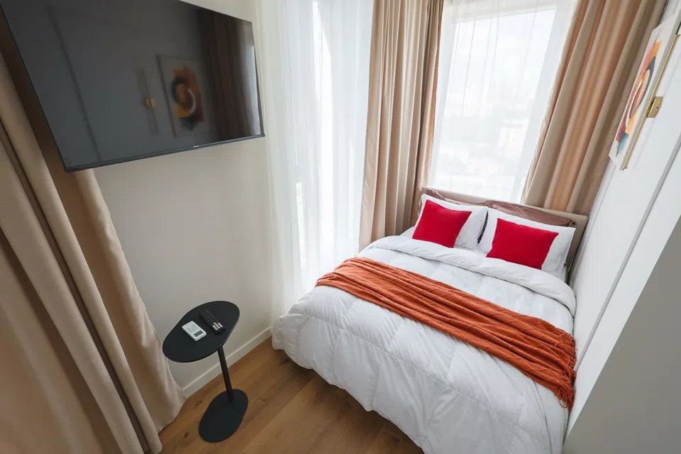 Стильная студия на 12 этаже в ЖК Nice Loft