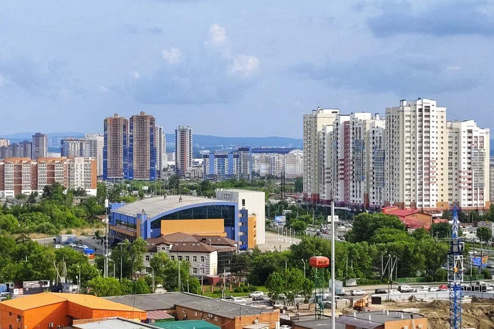 Татьянин Дом на 18-м этаже с видом на город