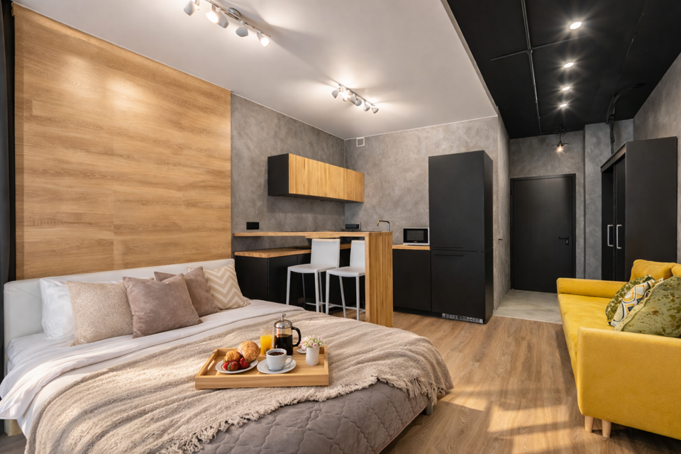 Пряный шафран 030. ART APARTS Запад.