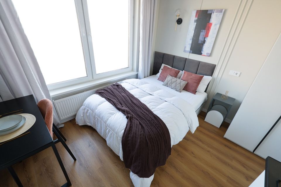 Дизайнерская уютная студия на 6 этаже в ЖК Мята