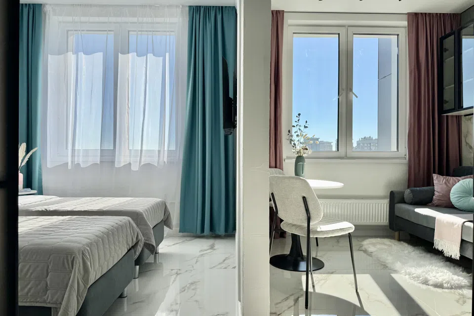 1-к. квартира, 30 м, 1 кровать