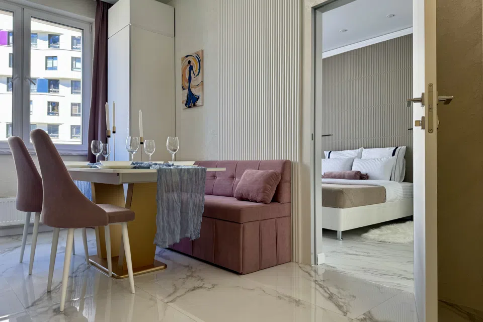 2-к. квартира, 52 м, 3 кровати