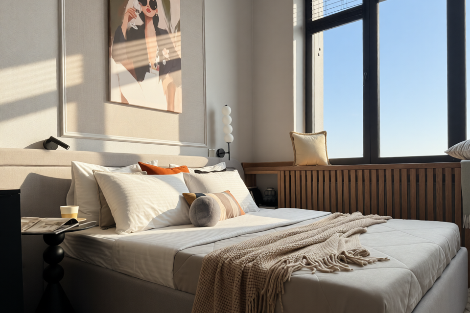 Квартира-студия, 30 м, 2 кровати