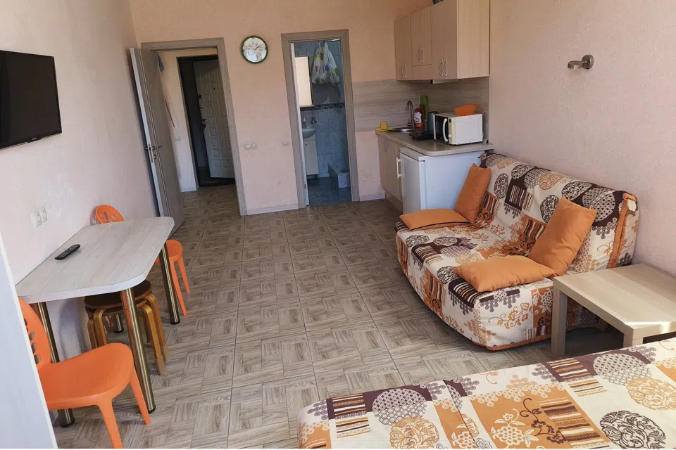 Уютная студия в 150 м. от пляжа Факел