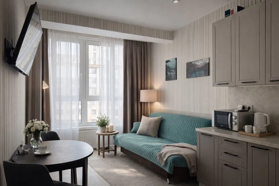 Квартира на улице Крымской весны 9к2