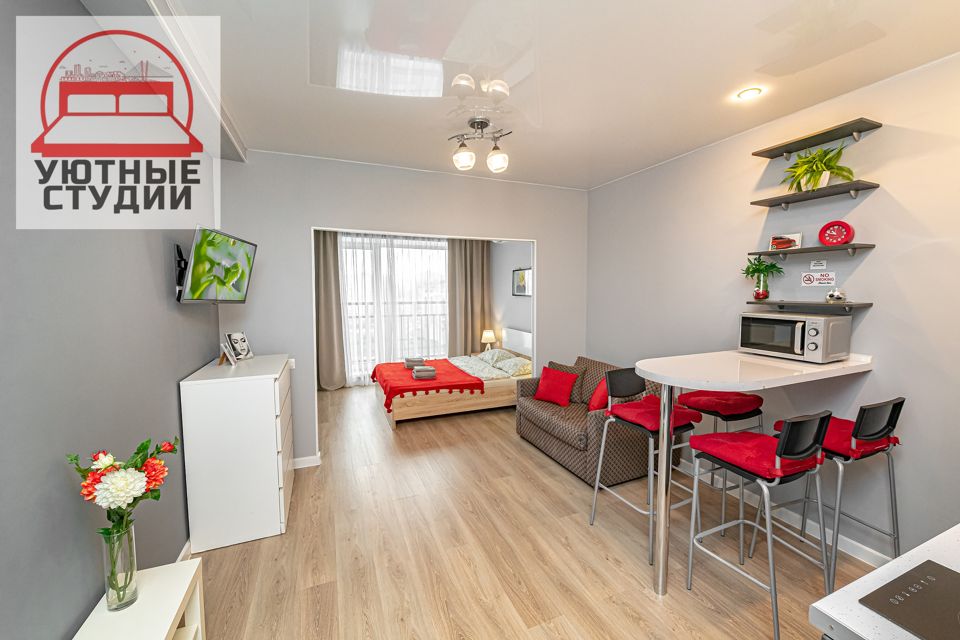 Уютная студия с видом на море