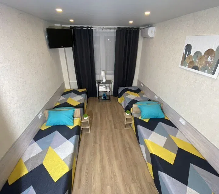 3/Заречная 34 м², 4 кровати, 4м