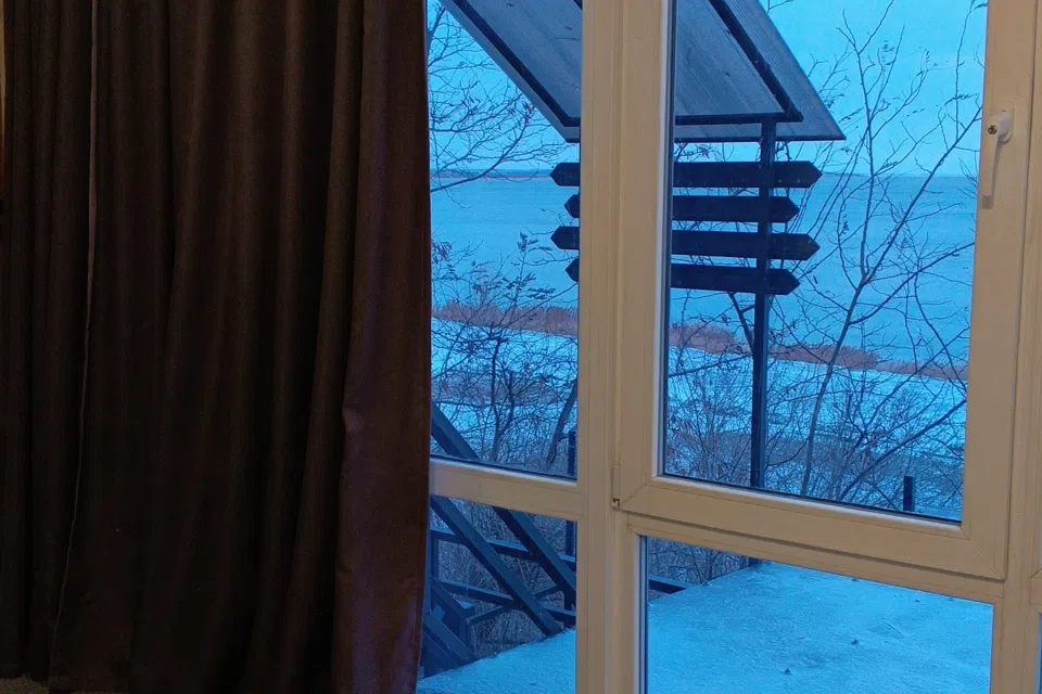 Домик с видом на море.