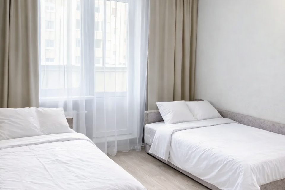 Просторная двушка в центре