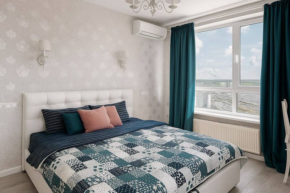 уютная видовая двухкомнатная квартира