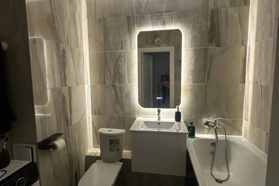 Квартира-студия, 31 кв.м, 1 кровать