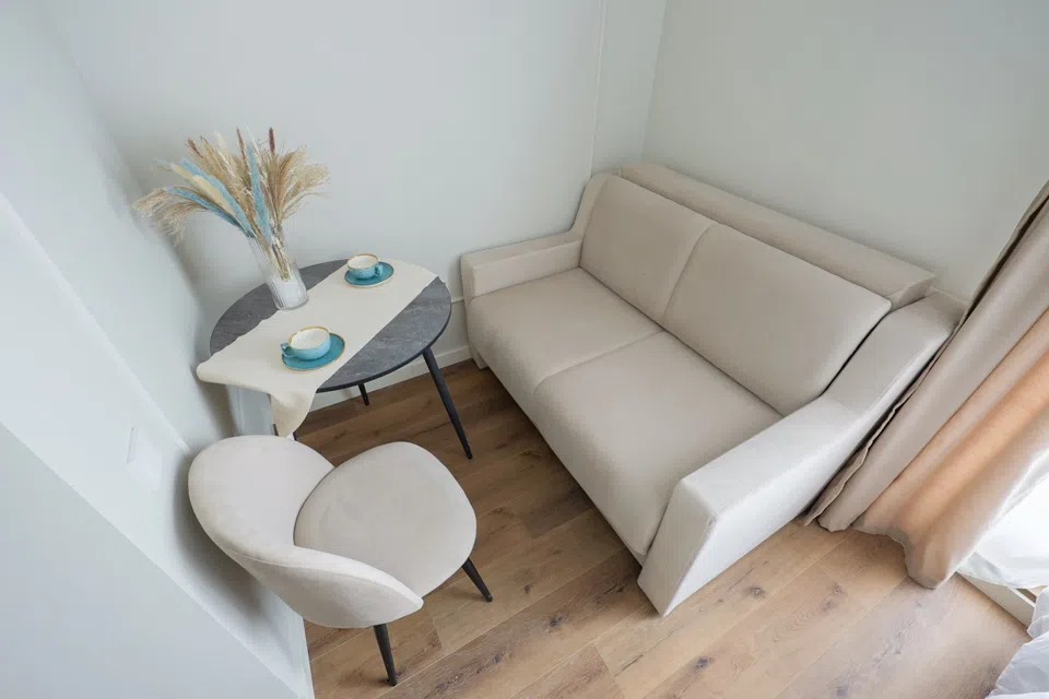 Дизайнерская студия на 8 этаже в ЖК Nice Loft