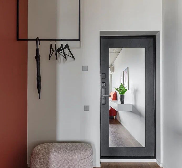 VEROM Студия с красивым интерьером и видом с 19 этажа