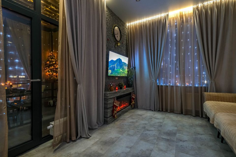 Семейная квартира бизнес-класса на набережной с видом на Обь