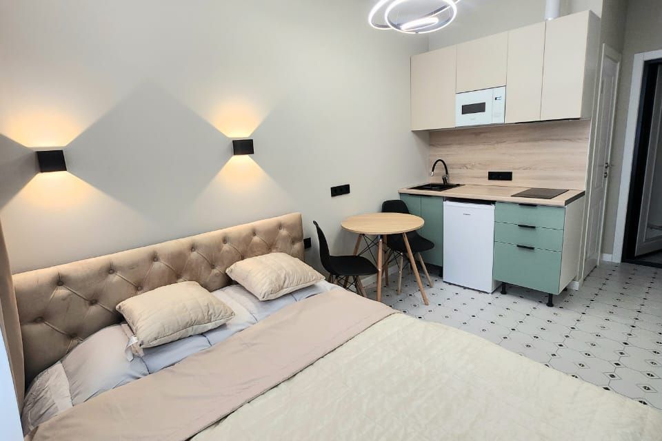 Уютная студия для 1-2 гостей