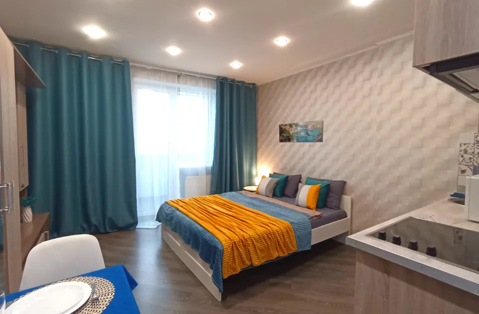Loft Syudio Просторная студия 33 кв.м с лоджией
