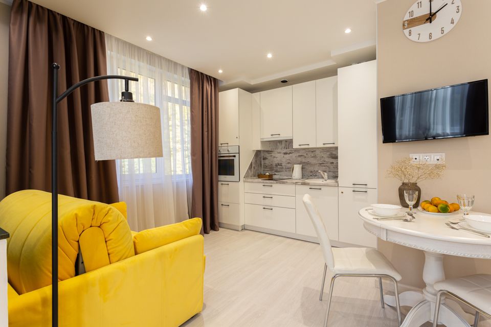 Уютная студия с видом на море