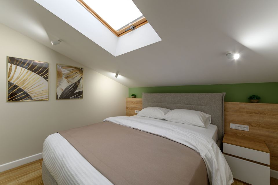 Двухместный апартамент на мансардном этаже