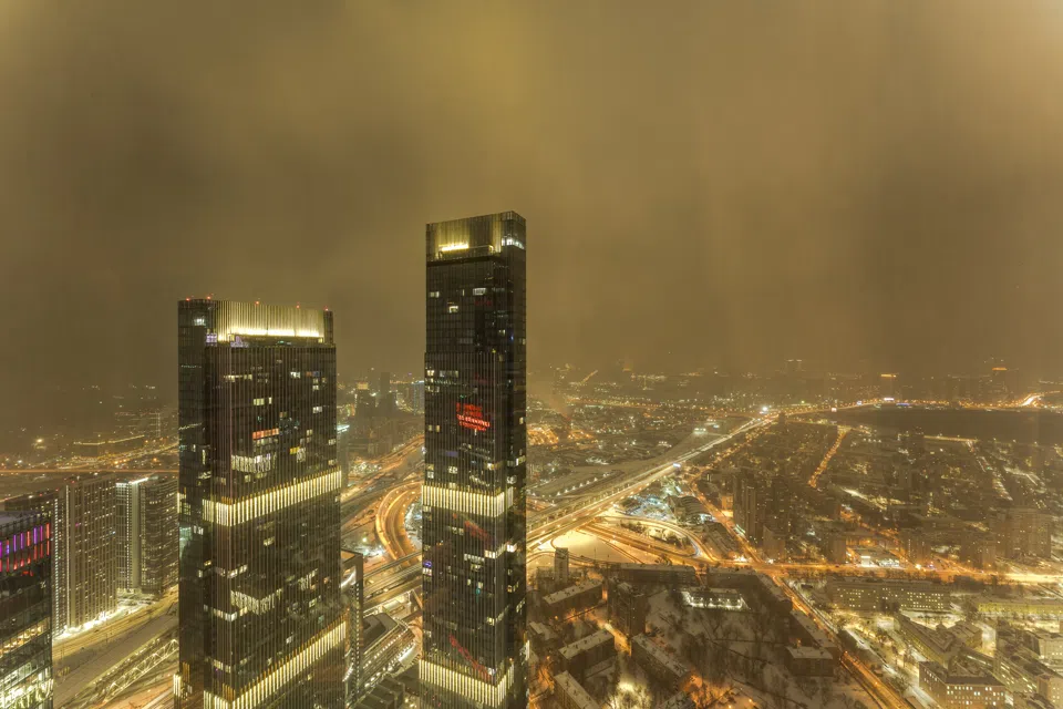 Апартаменты в Москва Сити на 77 этаже 