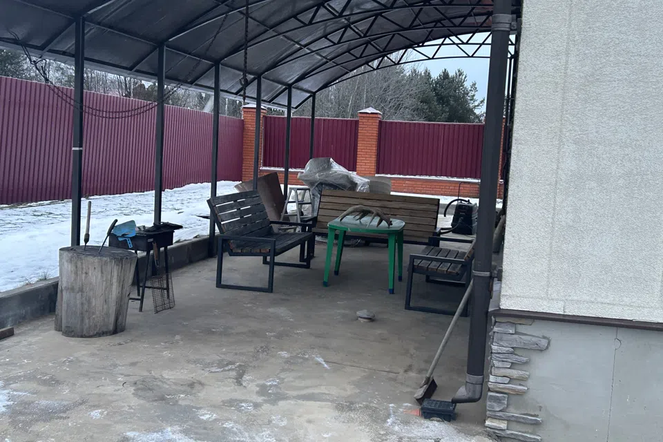 Дом с камином в заповеднике 
