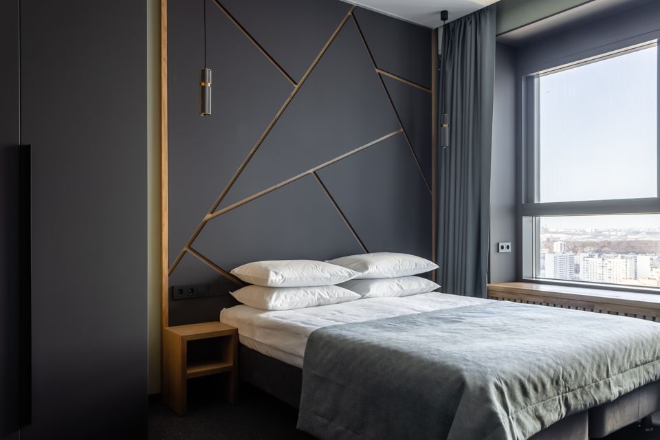 Уютная студия Делюкс  с красивым видом на Москву