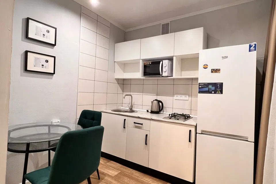 1-к. квартира, 31 кв. м, 2 кровати