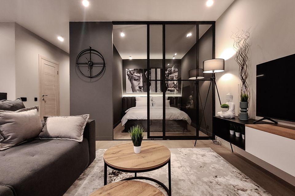 Комфортабельные дизайнерские апатаменты, хорошая локация