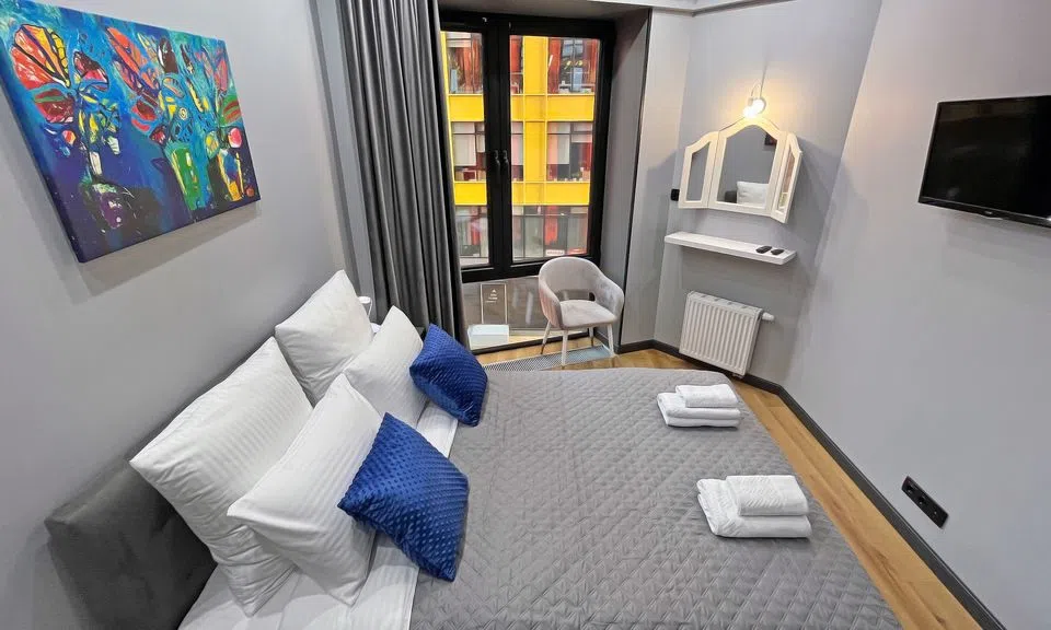 Уютные апартаменты Prime Blue в ЖК Савеловский Сити ц.Москвы