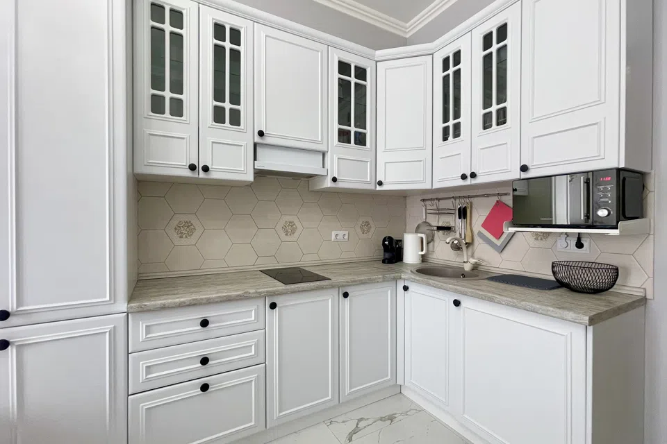 Апартаменты 350 до пляжа, Кровать 180 Вид на Море Кофемашина