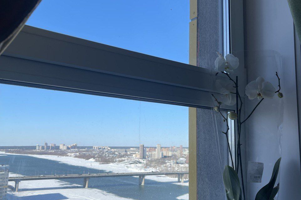 Уютная квартира с видом на реку Обь 