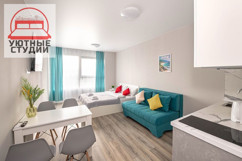 Новая современная студия с видом на море