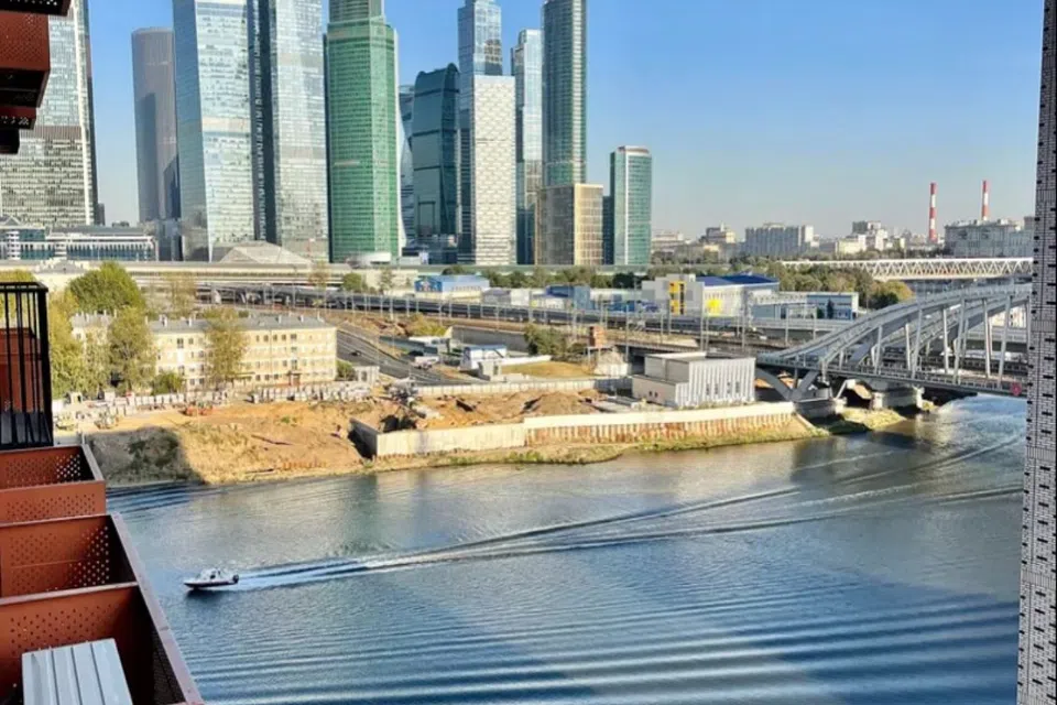 Студия Люкс с видом на Москва-Сити

