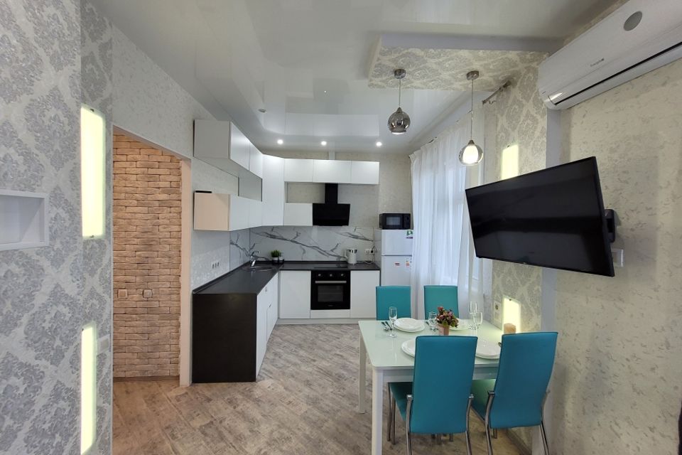 1-к. квартира, 40 м2, 2 кровати